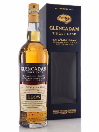 Glencadam 1998 24 Year Old FF Bourbon Barrel #289 56.5% 70cl