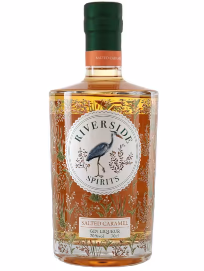 Riverside Salted Caramel Gin Liqueur 20% 70cl