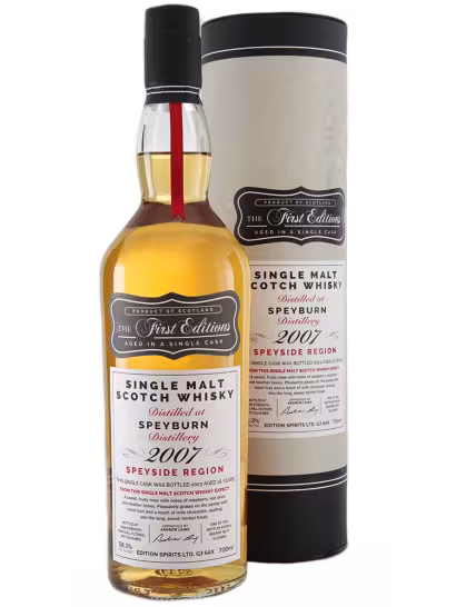 Speyburn 2007 16 Year Old First Editions 58.3% 70cl