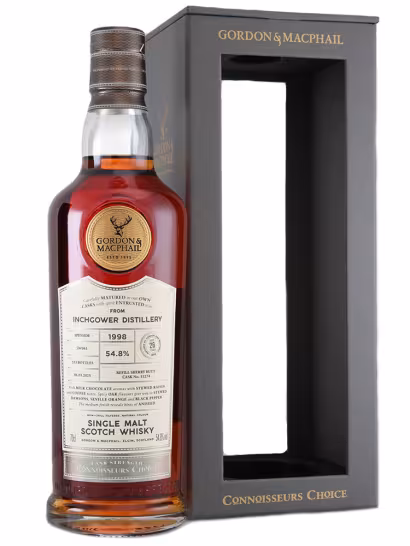 Inchgower 1998 26 Year Old Connoisseurs Choice Refill Sherry 54.8% 70cl