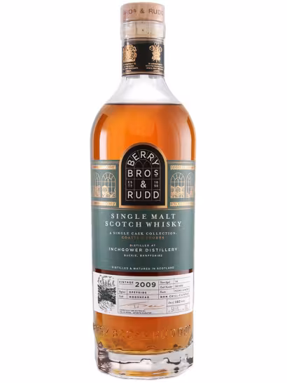 Inchgower 2009 14 Year Old PX Finish #301032 Coasts & Shores Berry Bros. 54.4% 70cl