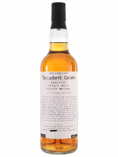 Glenlitigious 2012 12 Year Old Decadent Drams 50% 70cl