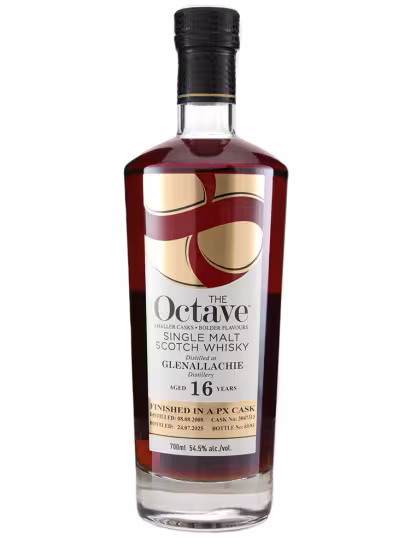 Glenallachie 2008 16 Year Old Duncan Taylor Octave PX Finish 54.5% 70cl