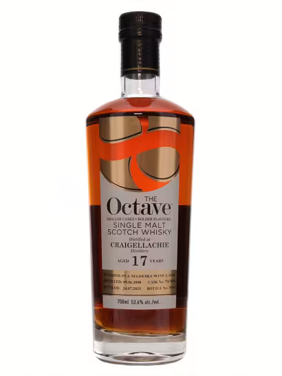 Craigellachie 2008 17 Year Old Duncan Taylor Octave Madeira Finish 53.6% 70cl