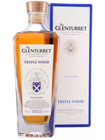 Glenturret Triple Wood 2025 Release 44% 70cl