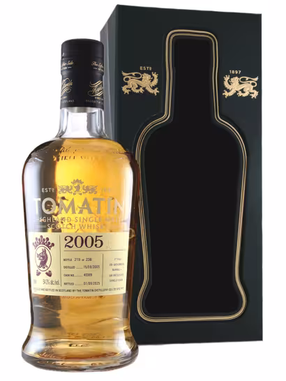 Tomatin 2005 UK Exc Bourbon Cask #40389 b.2025 54.3% 70cl