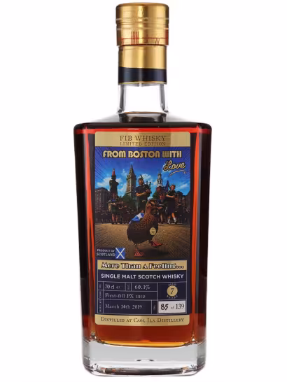 Caol Ila 2019 7 FIB (From Boston with Love) 60.1% 70cl