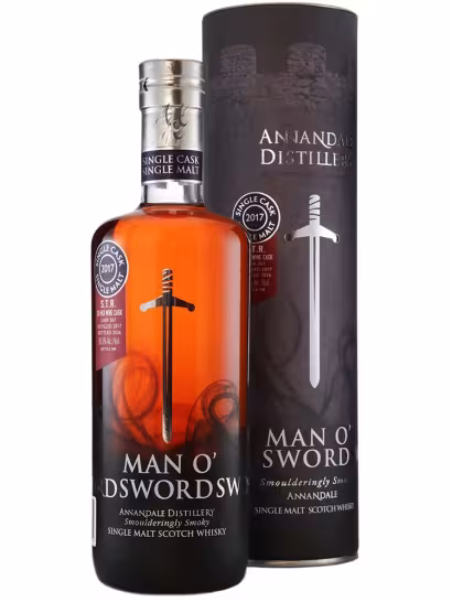 Annandale 2017 Man O'Sword STR 2017 Cask 367 - 58.3% 70cl