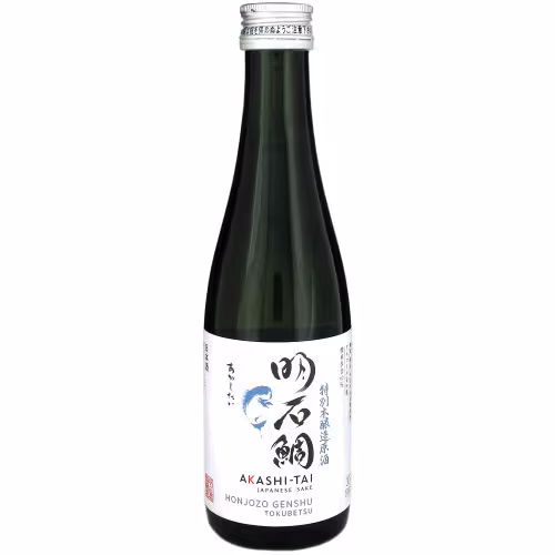 Akashi Honjozo Genshu Tokubetsu Sake 19% 30cl