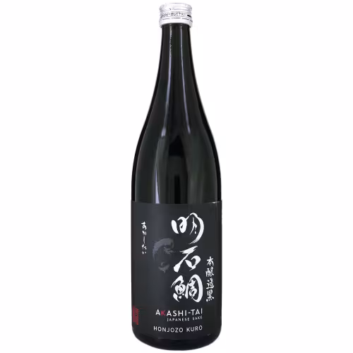 Akashi Honjozo Kuro Sake 14% 72cl