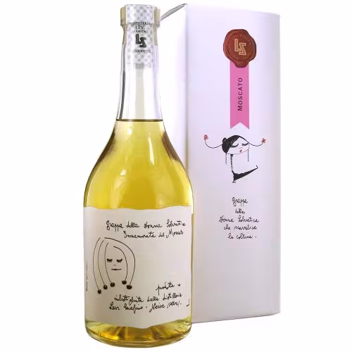Distilleria Romano Levi Grappa Moscato 40% 70cl