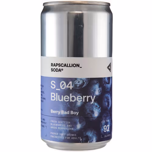 Rapscallion Blueberry Soda CASE 12x25cl