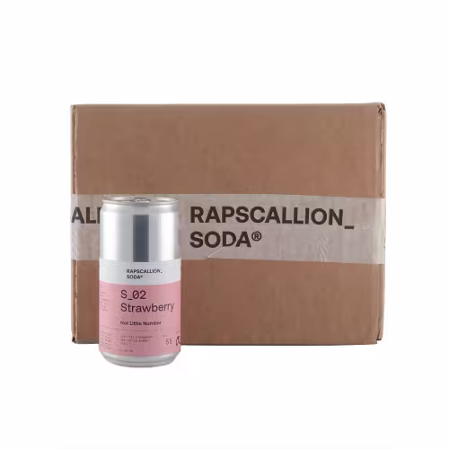 Rapscallion Strawberry Soda CASE 12x25cl