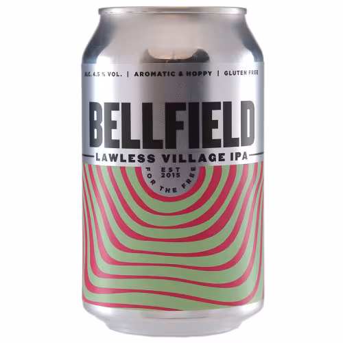 Bellfield Lawless Village IPA 4.5% CASE 12x33cl