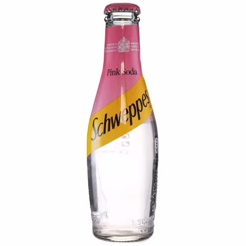 Schweppes Pink Soda Bottles CASE 24x20cl