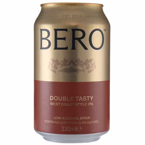 Bero Double Tasty West Coast IPA 0.5% CASE 24x33cl