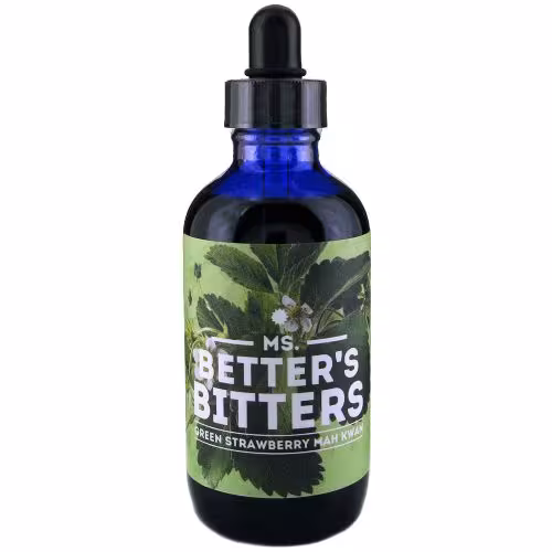 Ms Betters Green Strawberry Mah Kwan Bitters 12cl