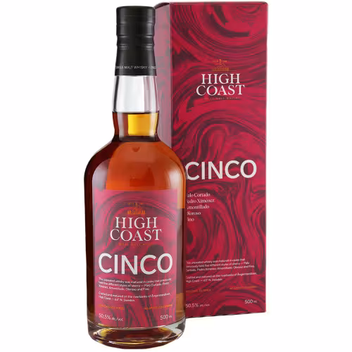 High Coast Whisky Cinco 4 51% 50cl