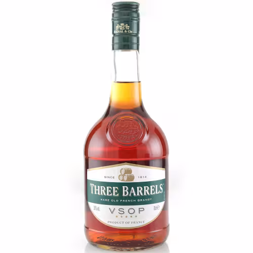 Three Barrels VSOP Brandy 38% 70cl