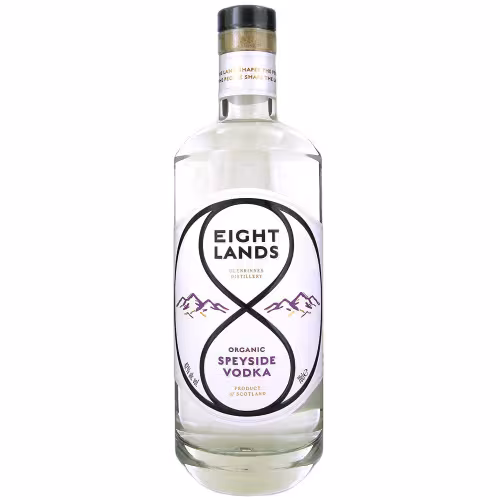 Eight Lands Organic Speyside Vodka 42% 70cl