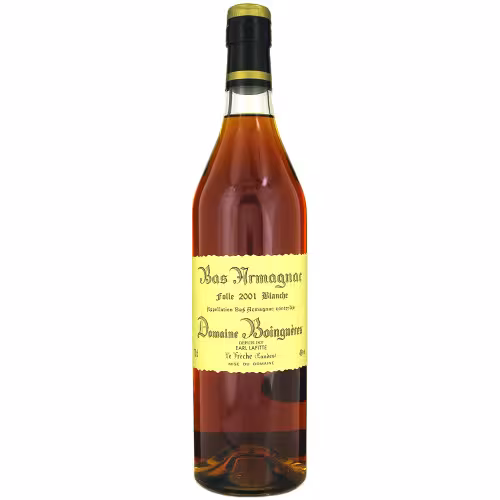 Domaine Boingneres 2001 Folle Blanche Armagnac 49% 70cl