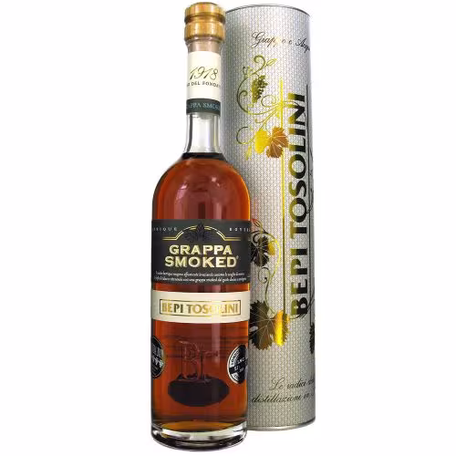 Tosolini Grappa Smoked 40% 50cl