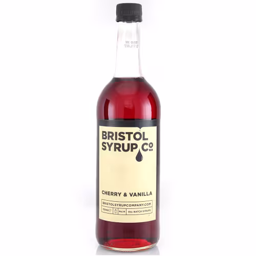 Bristol Syrup Co Cherry and Vanilla Syrup 75cl