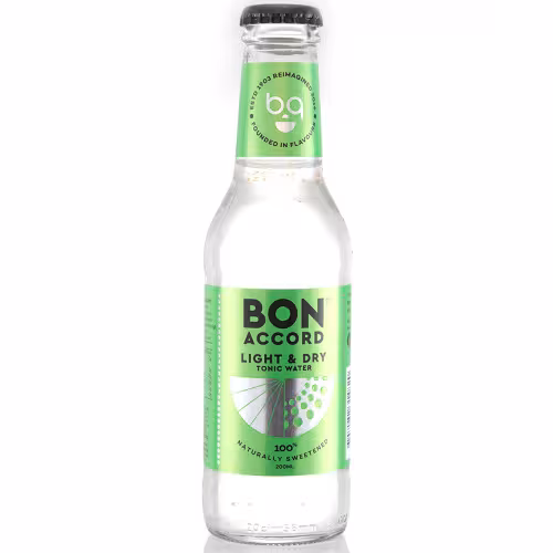 Bon Accord Light and Dry Tonic Water CASE 24x20cl