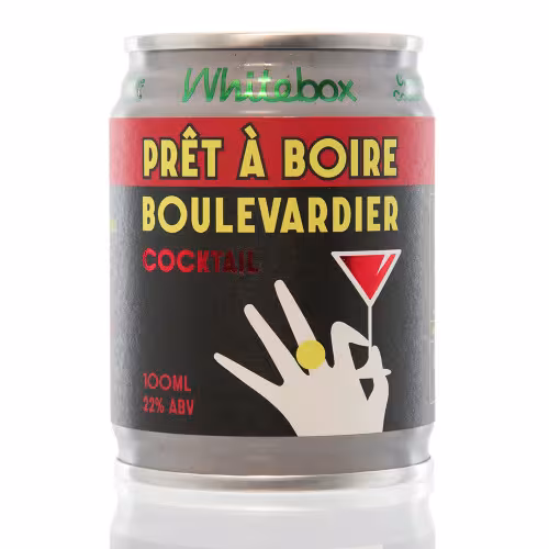 Whitebox Drinks Pret a Boire Boulevardier 22% RTD Cans CASE 12x10cl