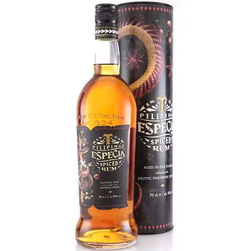 Tanduay Especia Spiced Rum 40% 70cl