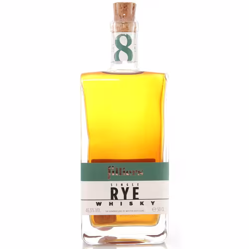 Filliers 8 Year Old Rye Whisky 46.5% 50cl