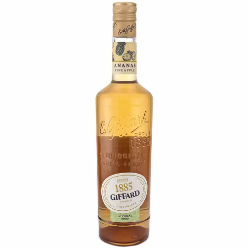 Giffard Pineapple Alcohol Free Liqueur 0% 70cl