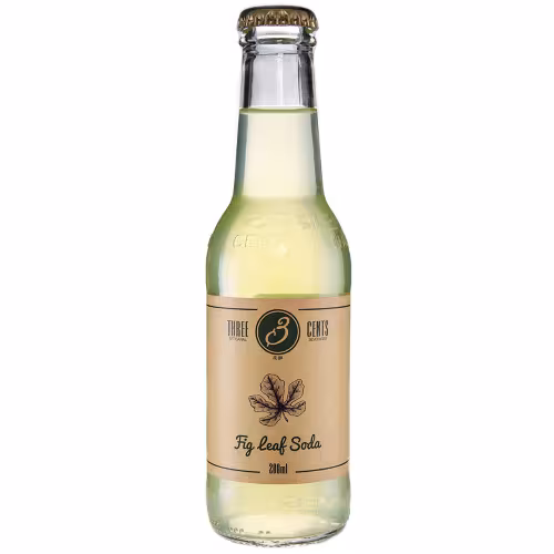 Three Cents Fig Leaf Soda CASE 24x20cl