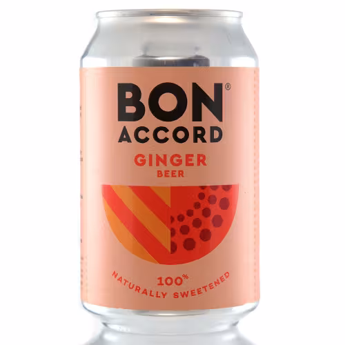 Bon Accord Ginger Beer Cans CASE 12x33cl