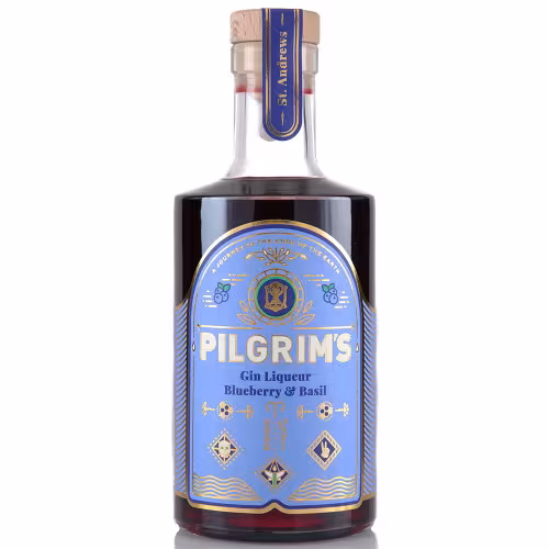 Pilgrims Blueberry and Basil Liqueur 20% 50cl