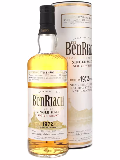 Benriach 1972 33 Year Old Single Cask #4043 49% 70cl