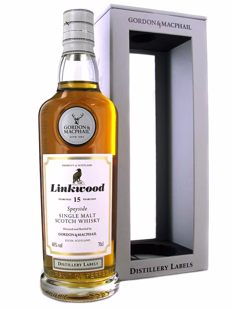 Linkwood 15 Year Old Gordon and MacPhail 46% 70cl