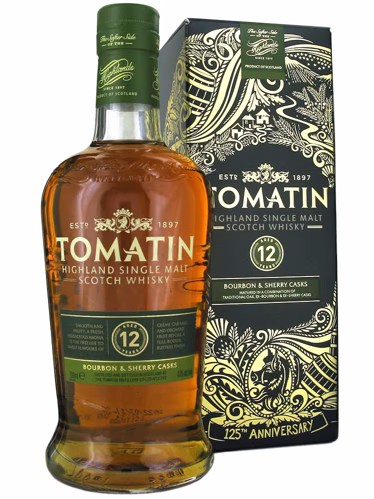 Tomatin 12 Year Old Triple Cask 43% 70cl