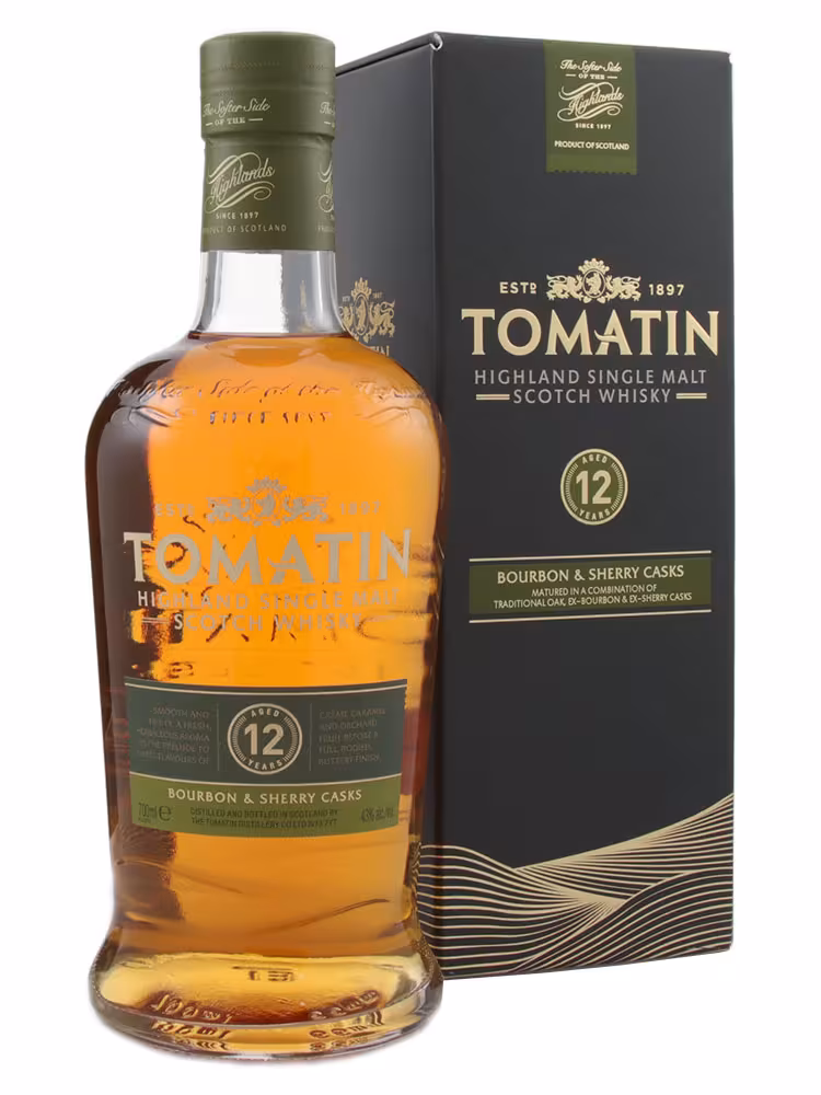 Tomatin 12 Year Old Triple Cask 43% 70cl