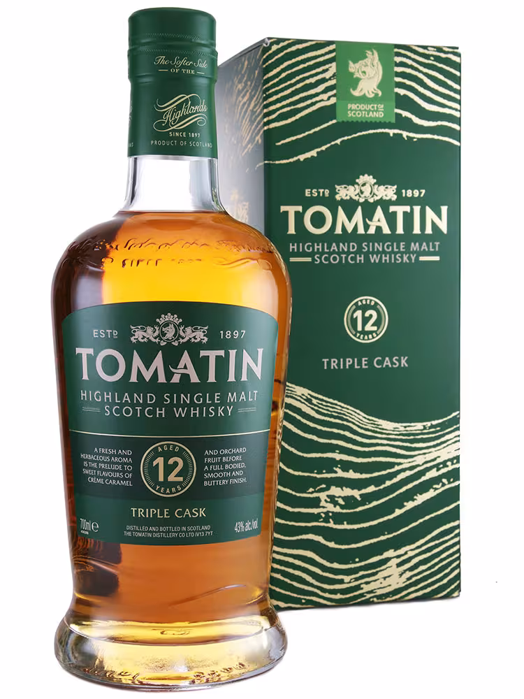 Tomatin 12 Year Old Triple Cask 43% 70cl