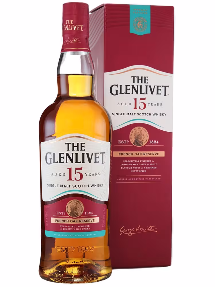Glenlivet 15 Year Old French Oak 40% 70cl