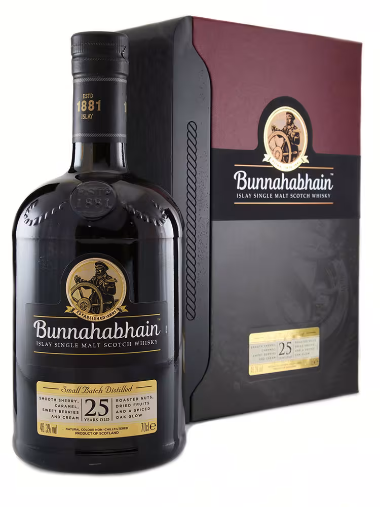 Bunnahabhain 25 Year Old 46.3% 70cl