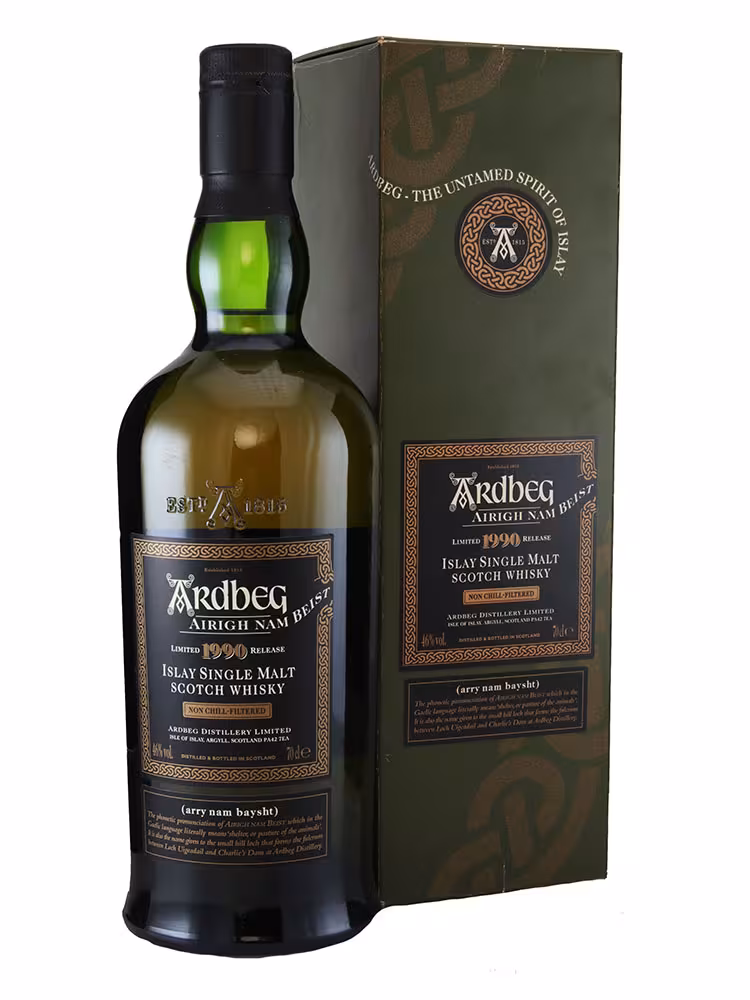 Ardbeg 1990 Airigh Nam Beist 2008 Release 46% 70cl
