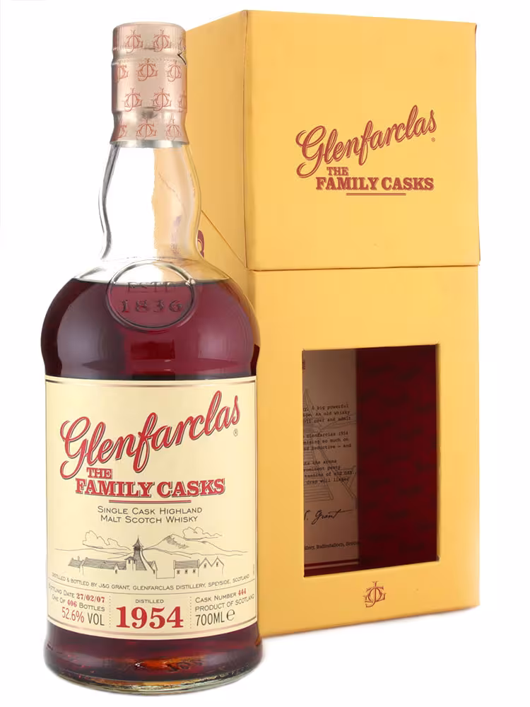 Glenfarclas 1954 Family Cask #444 1st Release 52.6% 70cl
