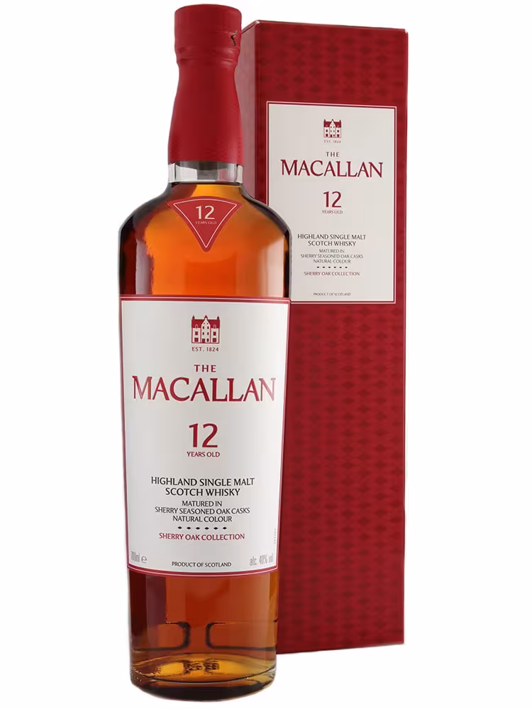 Macallan 12 Year Old Sherry Oak 40% 70cl