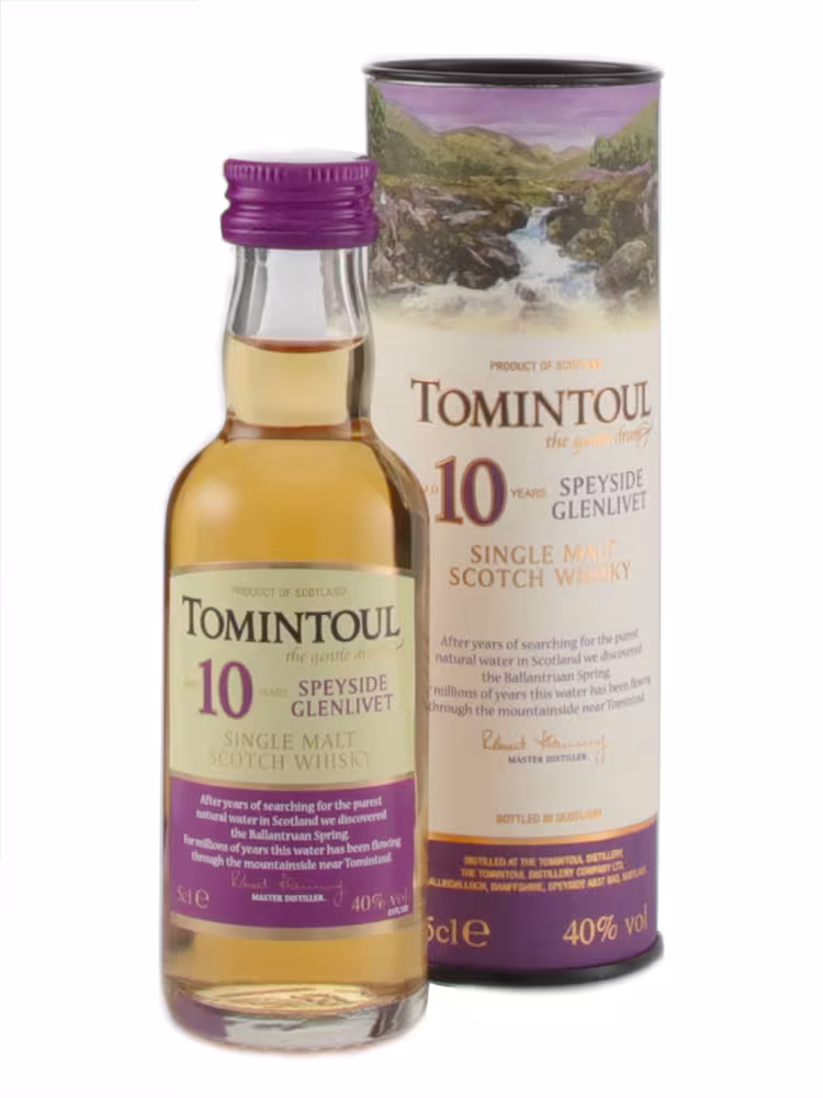 Tomintoul 10 Year Old Miniature 40% 5cl