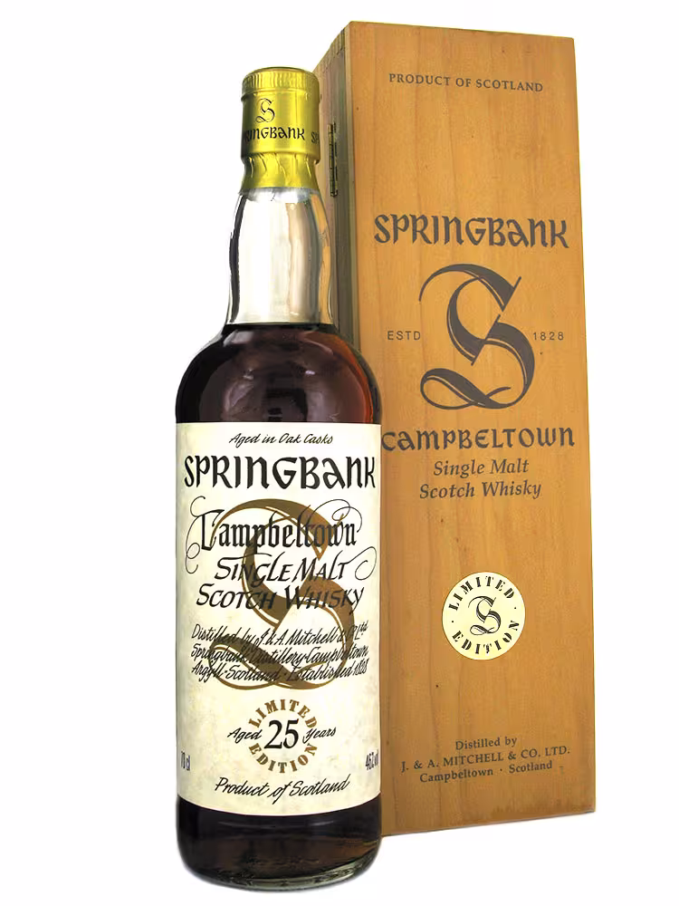 Springbank 25 Year Old Millenium 46.7% 70cl