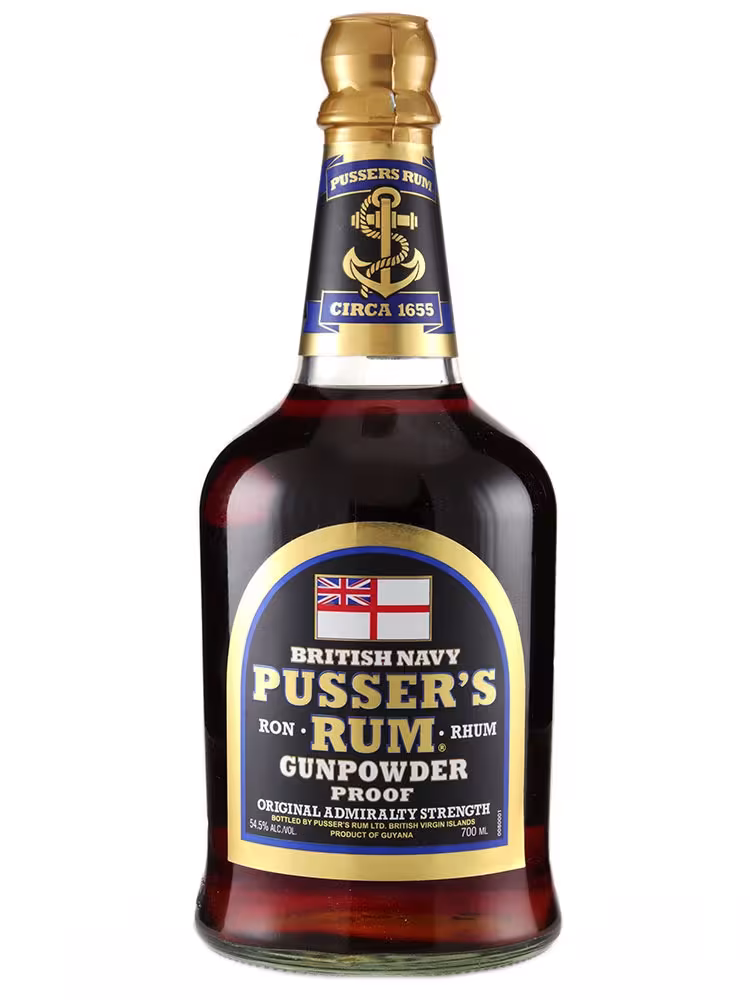 Pussers Gunpowder Rum 54.5% 70cl