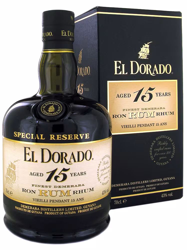 El Dorado 15 Year Old Rum 43% 70cl