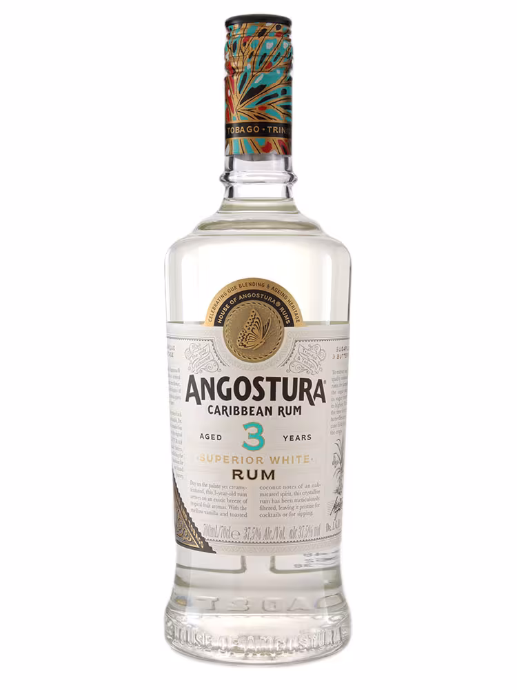 Angostura Reserva White Rum Aged 3 Years 37.5% 70cl